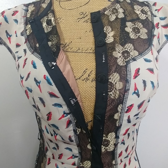 *SOLD*Byron Lars Beauty Mark Dress - Picture 7 of 8